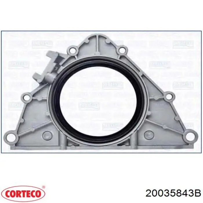 Купить 20035843B Corteco Сальник коленвала задний
