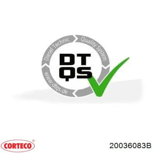 Сальник коленчатого вала Corteco 20036083B цена, от 32.45 USD