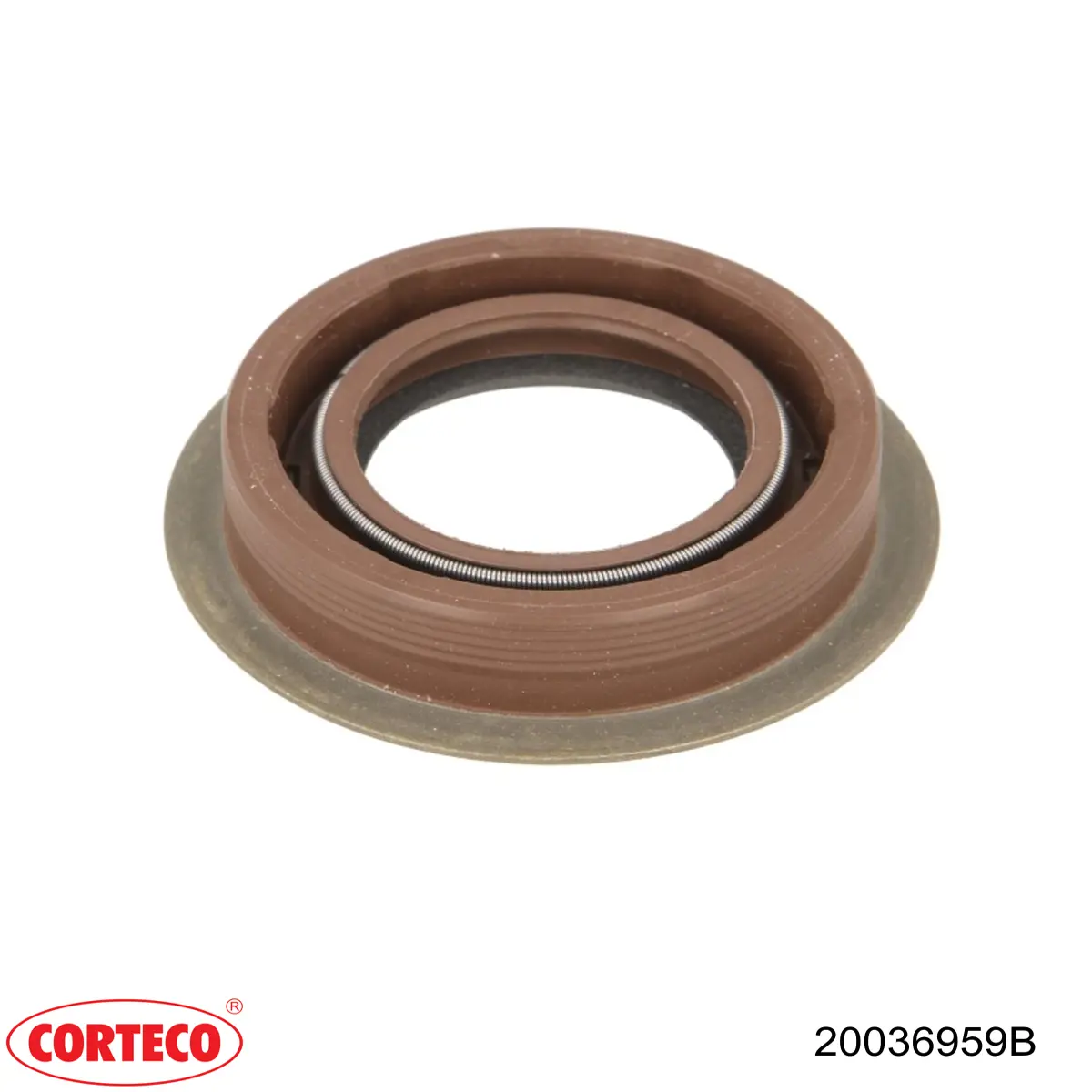 20036959B CORTECO Anillo retén de semieje, eje delantero, derecho original y equivalente