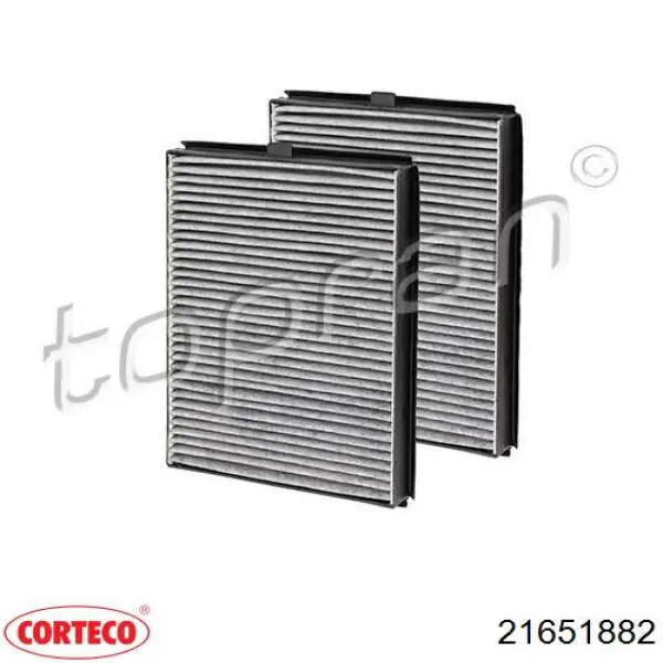 Фильтр воздушный отопителя Corteco 21651882 цена, от 22.91 USD