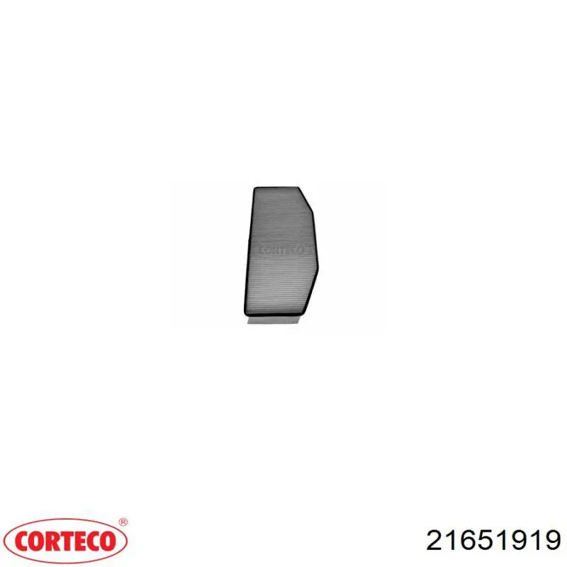 21651919 Corteco Внутрисалонный фильтр