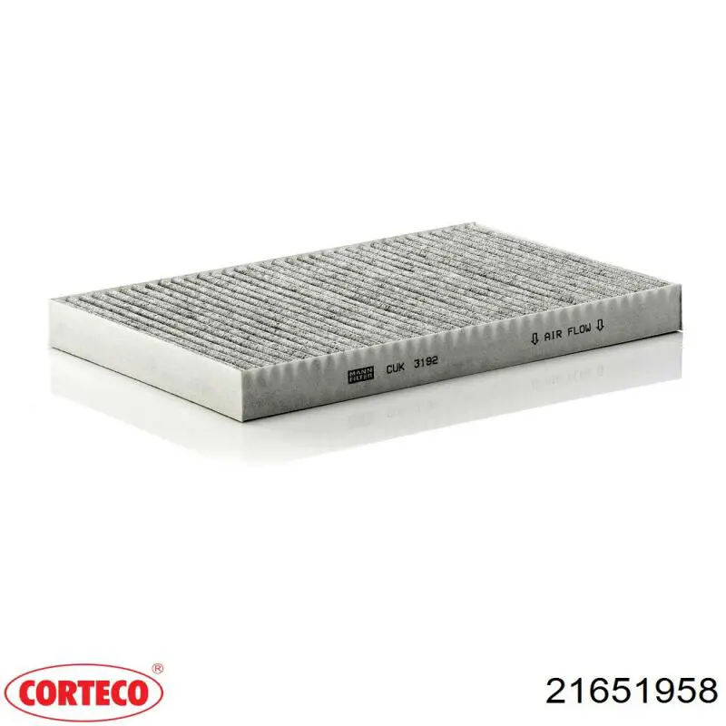 Фильтр салона 21651958 Corteco