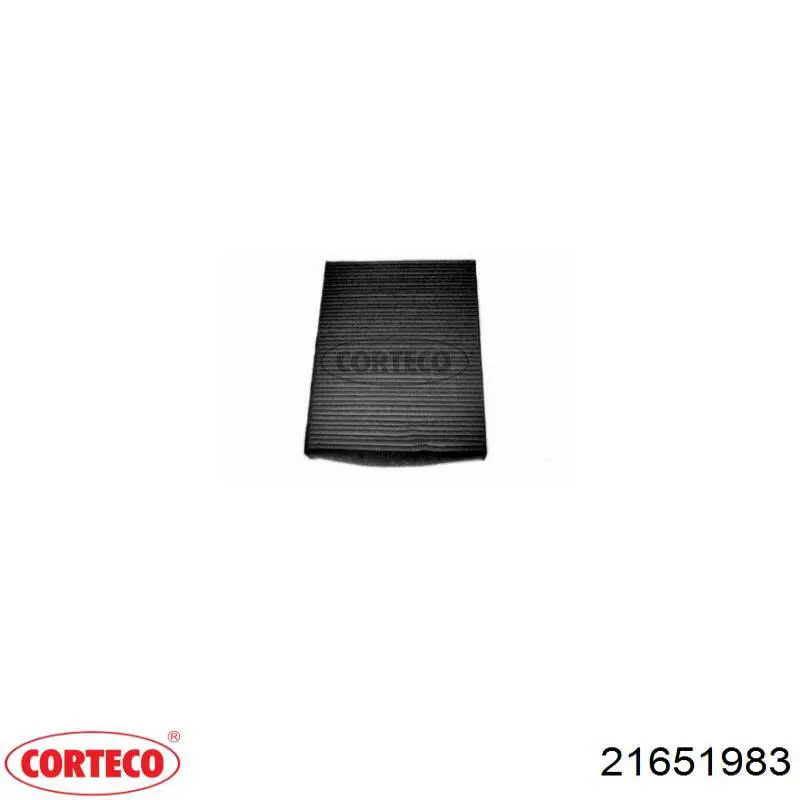 21651983 Corteco Внутрисалонный фильтр