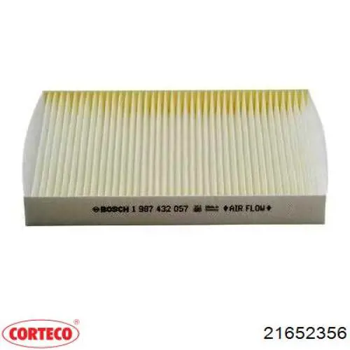 Купить 21652356 Corteco Фильтр салона угольный