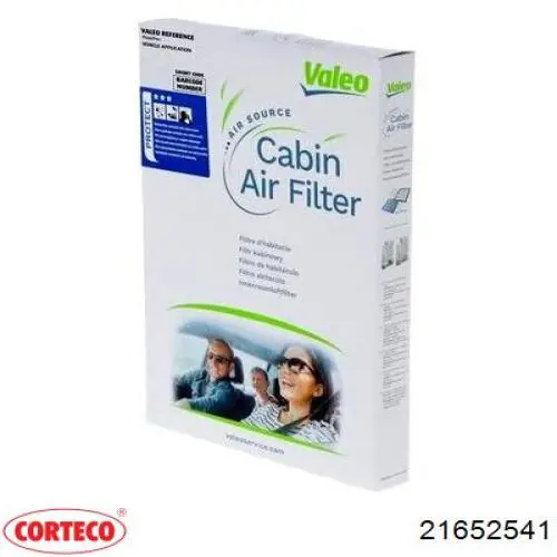 Фильтр воздушный отопителя Corteco 21652541 цена, от 13.38 USD