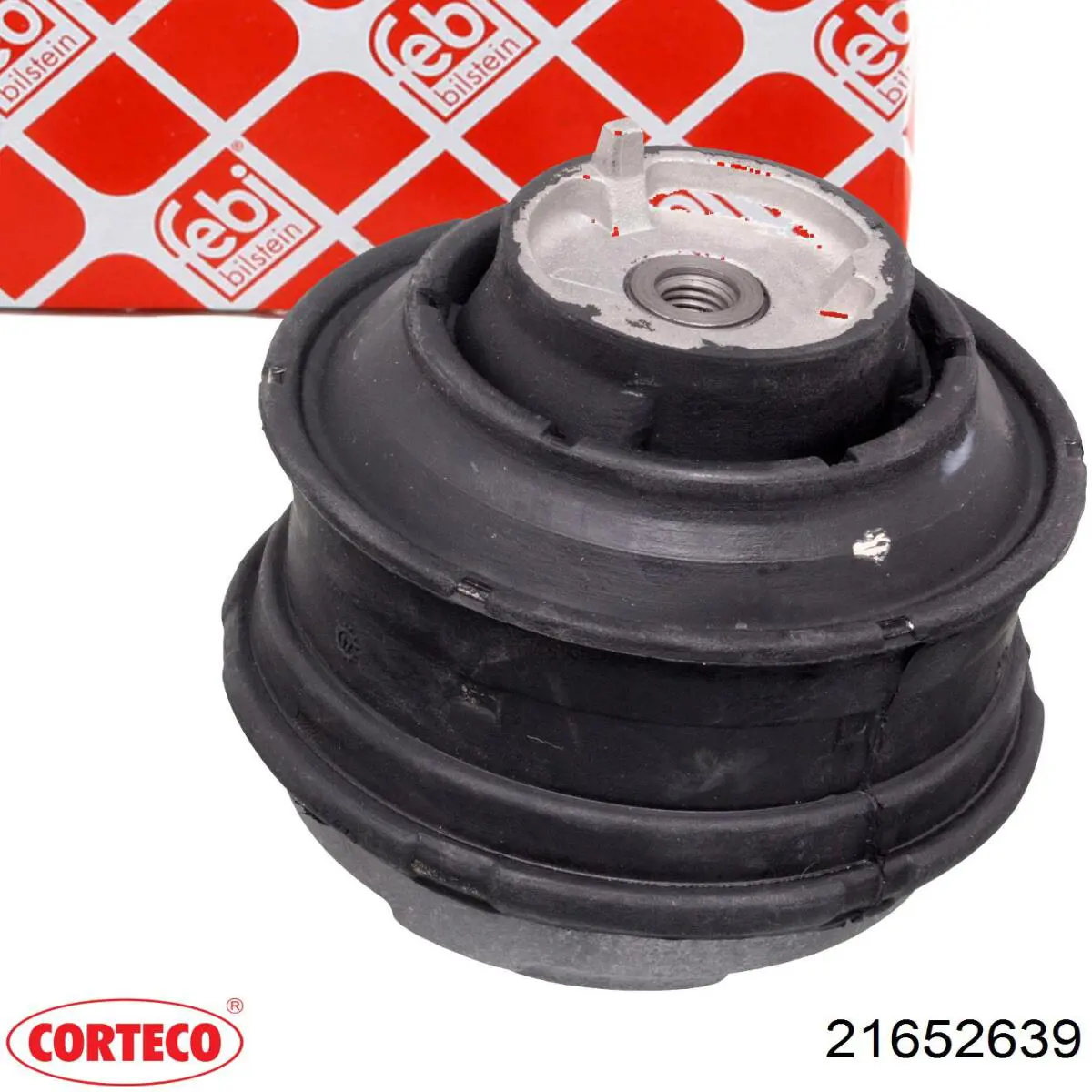 21652639 Corteco Опора двигателя, левая/правая