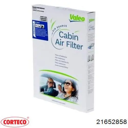 Фильтр воздушный отопителя Corteco 21652858 цена, от 4.66 USD