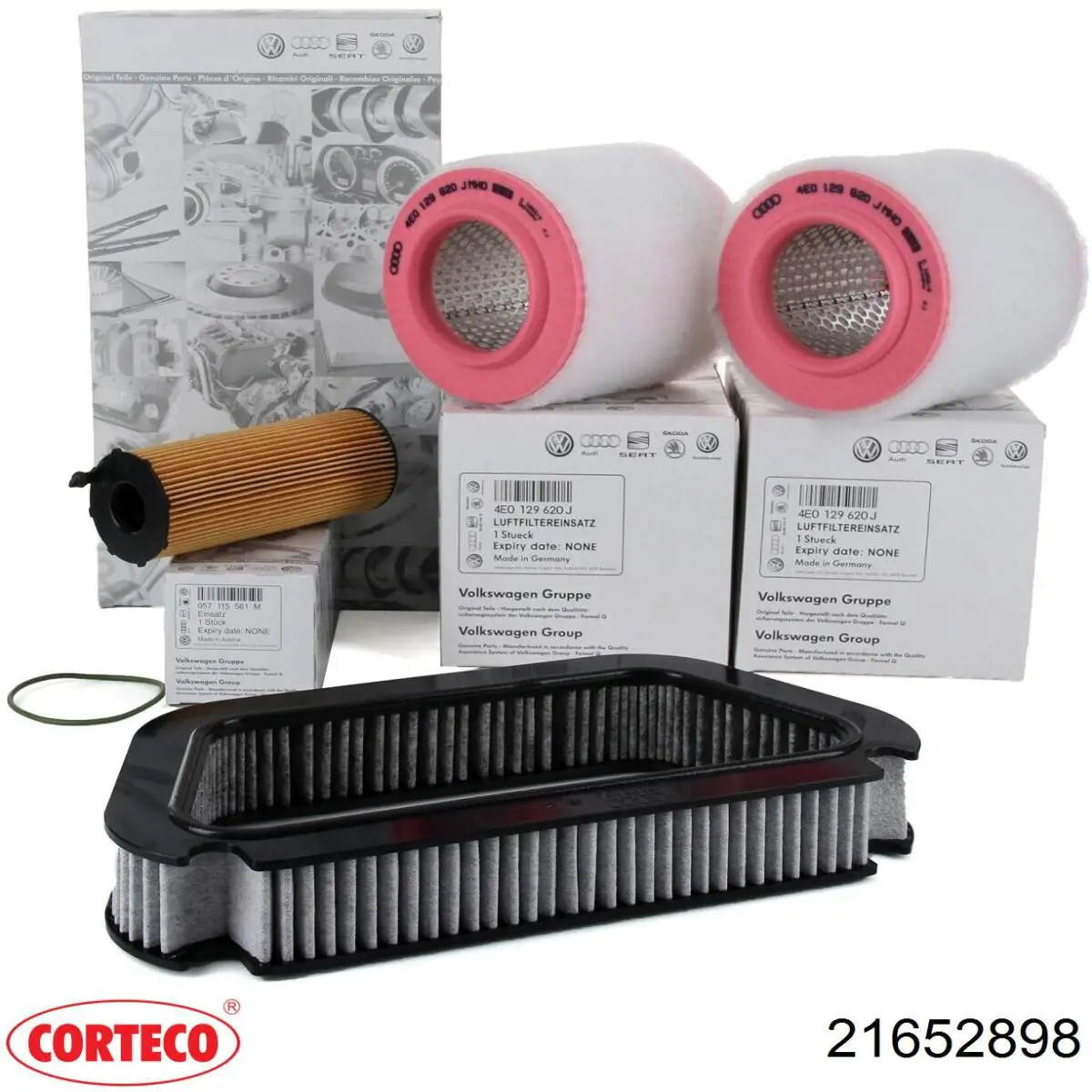 Воздушный фильтр салона Corteco 21652898