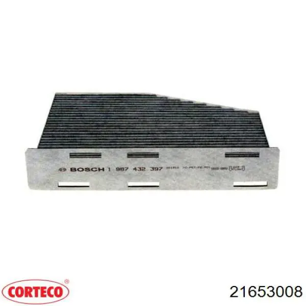 Купить 21653008 Corteco Фильтр салона угольный