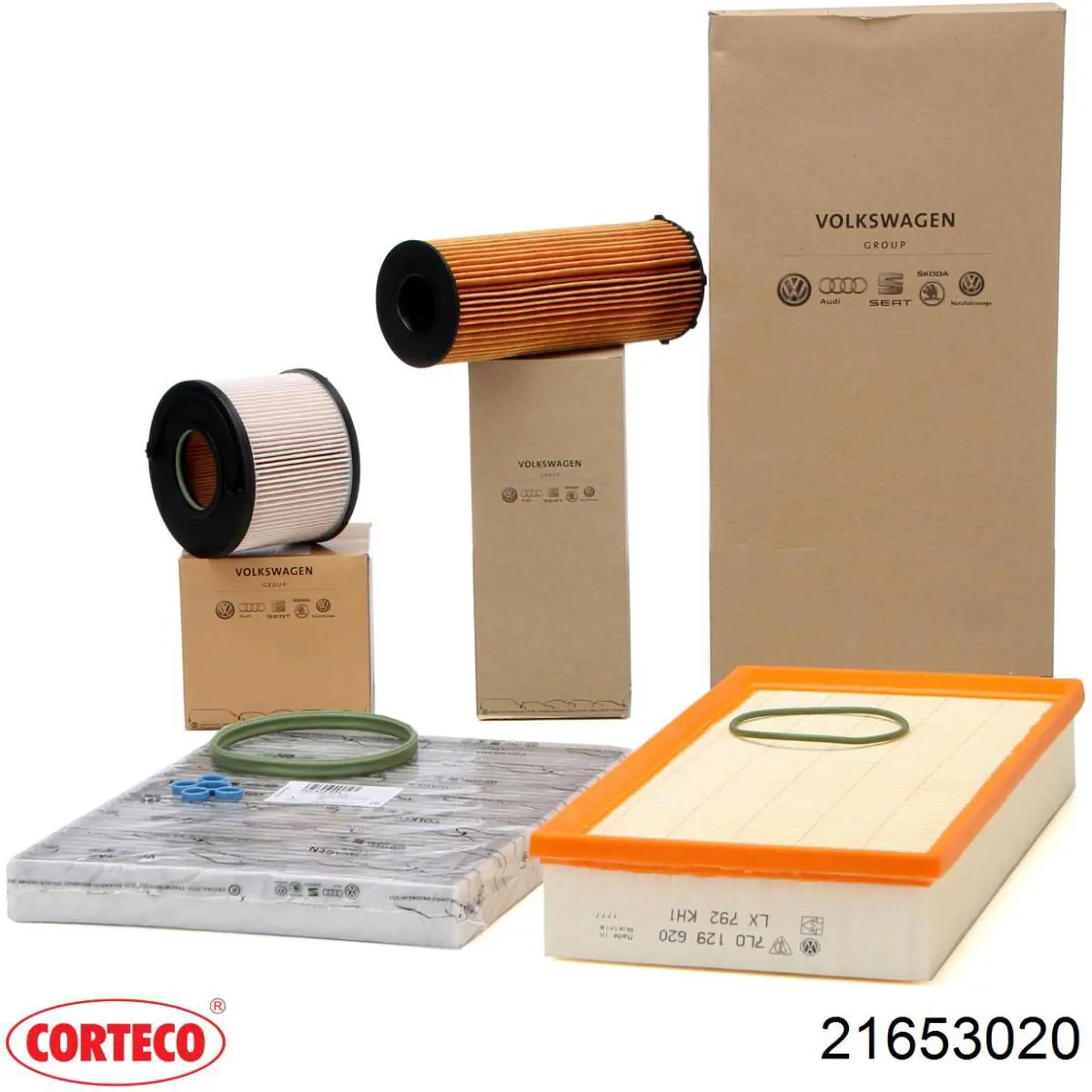 Фильтр салона 21653020 Corteco