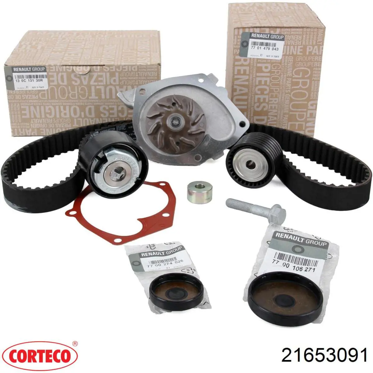 Заглушка ГБЦ 21653091 Corteco