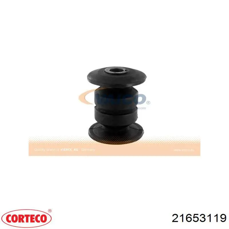 Купить 21653119 Corteco Сайлентблок нижний передней подвески