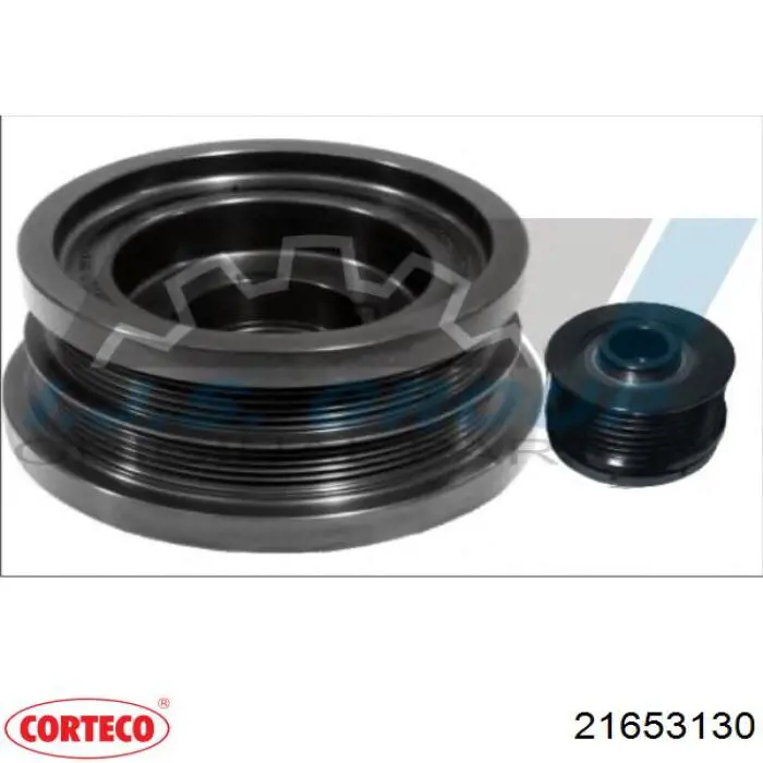 Купить 21653130 Corteco Шкив-демпфер коленвала