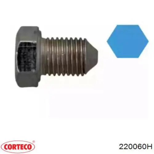 Пробка поддона двигателя 220060H Corteco