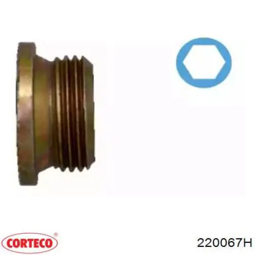 Пробка поддона двигателя CORTECO 220067H