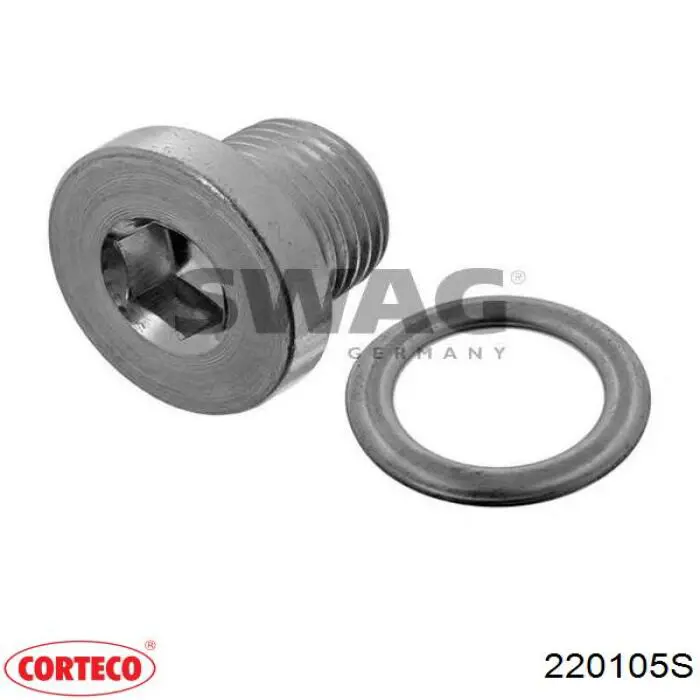 Пробка поддона двигателя Corteco 220105S цена, от 3.09 USD