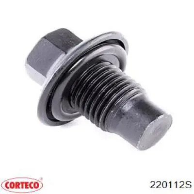 220112S Corteco Пробка поддона двигателя
