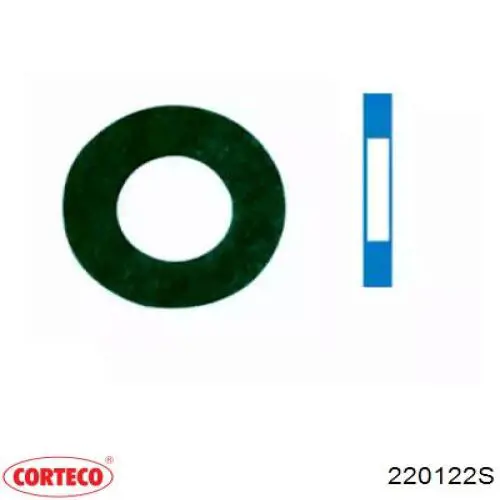 220122S Corteco Пробка поддона двигателя
