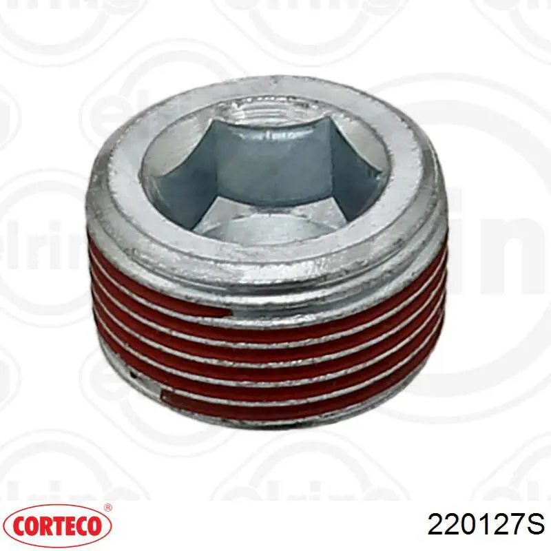 220127S Corteco Пробка поддона двигателя