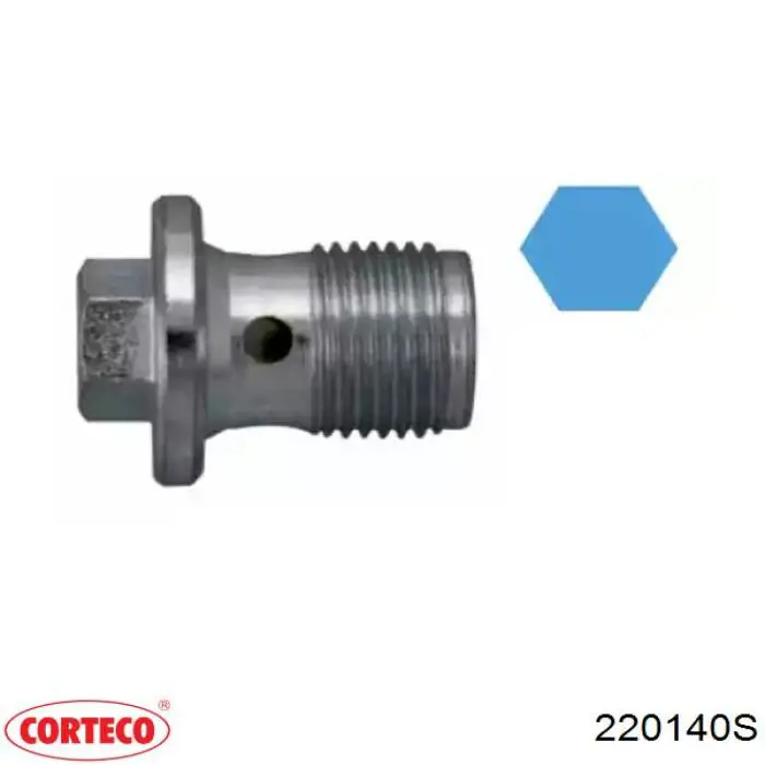 Пробка поддона двигателя CORTECO 220140S