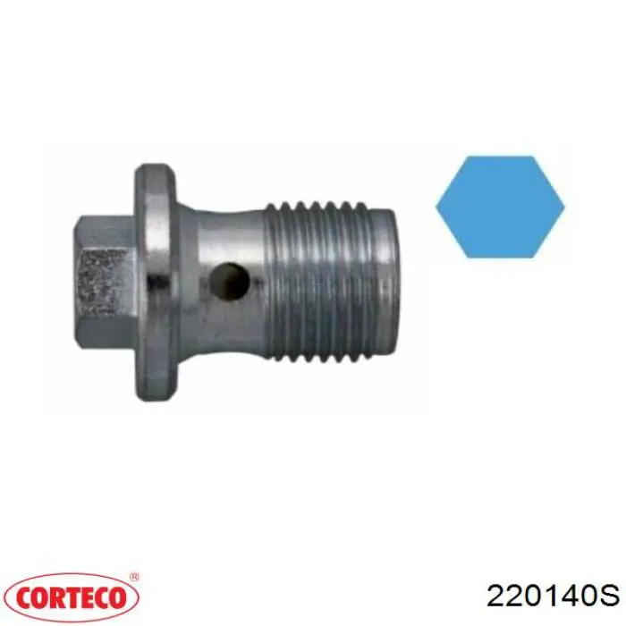 Пробка поддона двигателя Corteco 220140S цена, от 7.30 USD