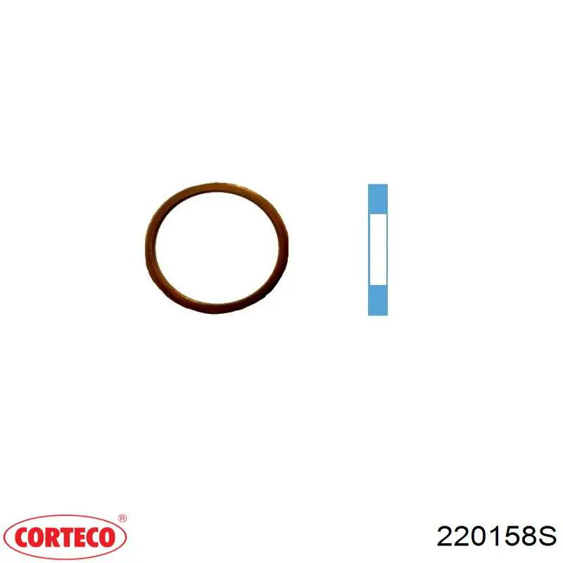 Пробка поддона двигателя Corteco 220158S цена, от 2.53 USD