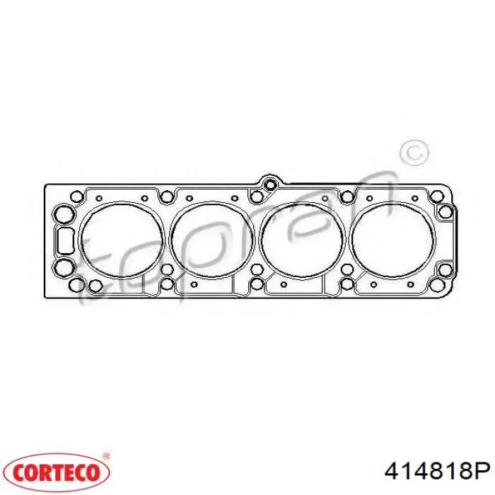 414818P Corteco Прокладка головки блока