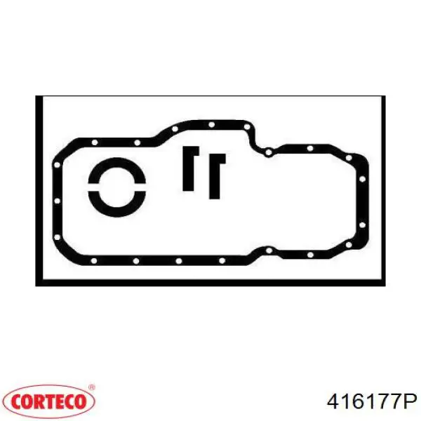 Прокладка поддона картера 416177P Corteco