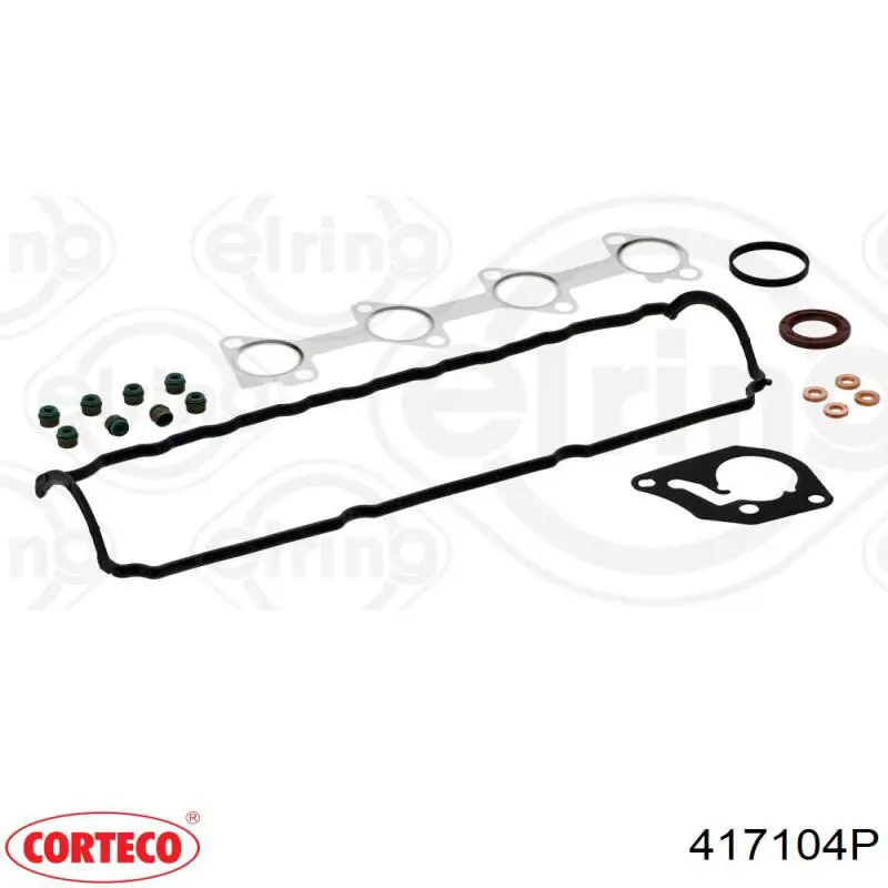 417104P Corteco kit superior de vedantes de motor