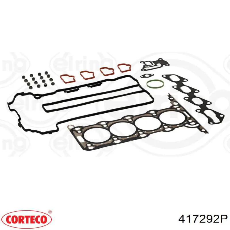 Верхний комплект прокладок двигателя 417292P Corteco