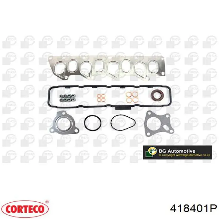 418401P Corteco kit superior de vedantes de motor