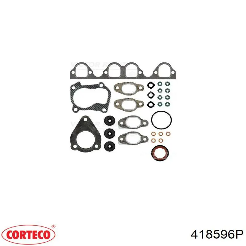 Верхний комплект прокладок двигателя Corteco 418596P цена, от 33.08 USD