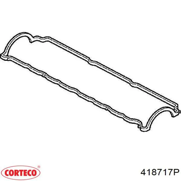 Верхний комплект прокладок двигателя Corteco 418717P цена, от 58.70 USD