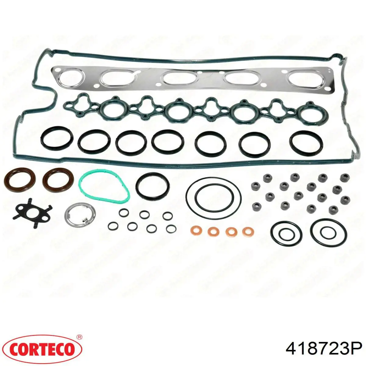Верхний комплект прокладок двигателя Corteco 418723P цена, от 61.71 USD