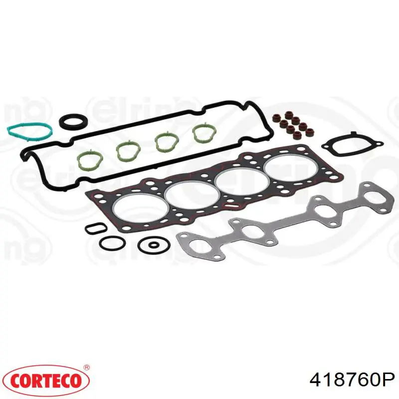 Верхний комплект прокладок двигателя 418760P Corteco