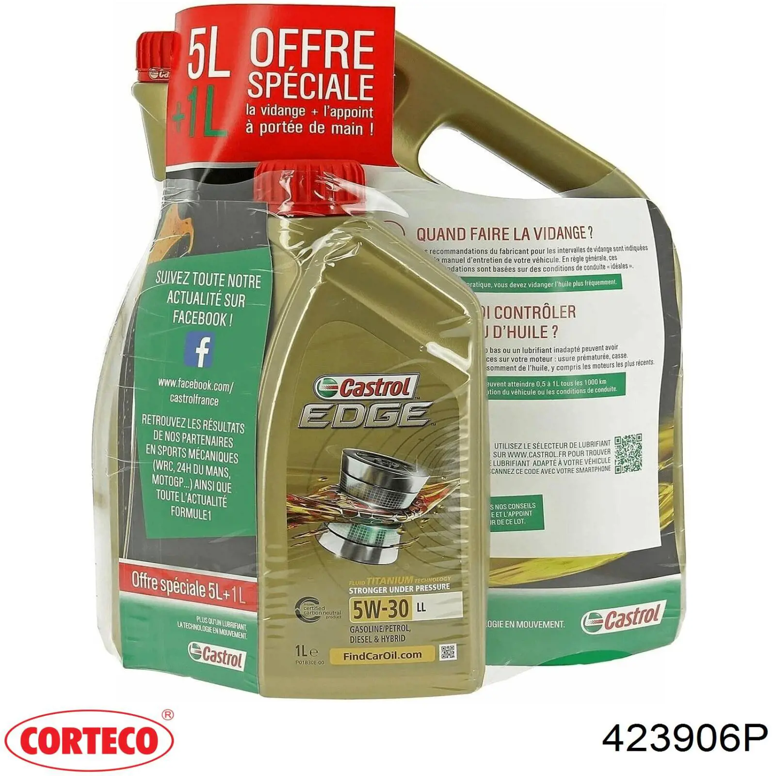 Прокладка коллектора впуск Corteco 423906P