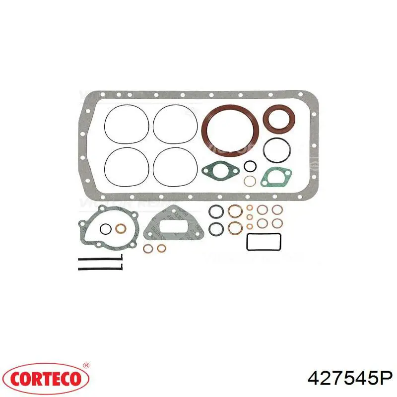 Купить 427545P Corteco Нижний комплект прокладок двигателя