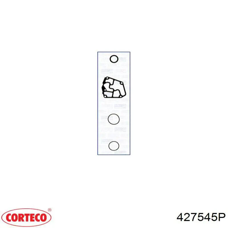 Нижний комплект прокладок двигателя 427545P Corteco