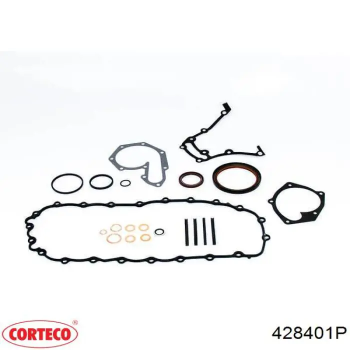Нижний комплект прокладок двигателя Corteco 428401P цена, от 32.81 USD