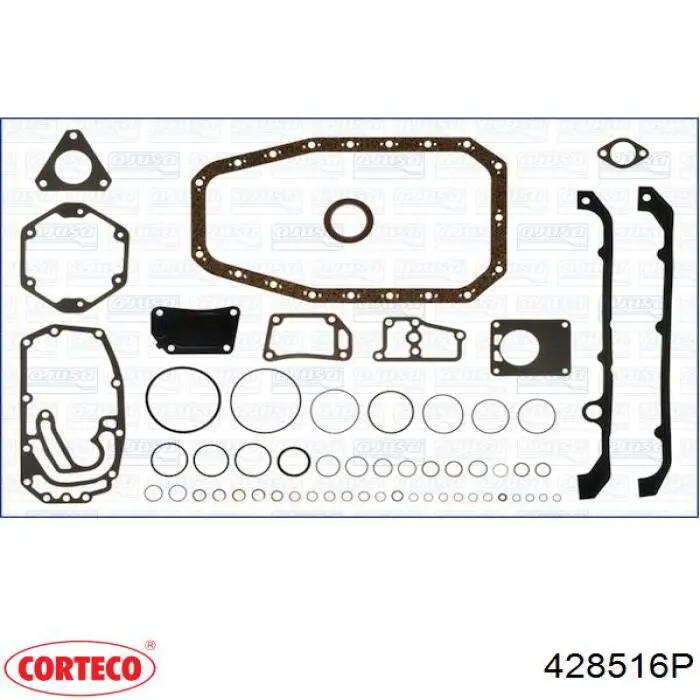 Нижний комплект прокладок двигателя 428516P Corteco