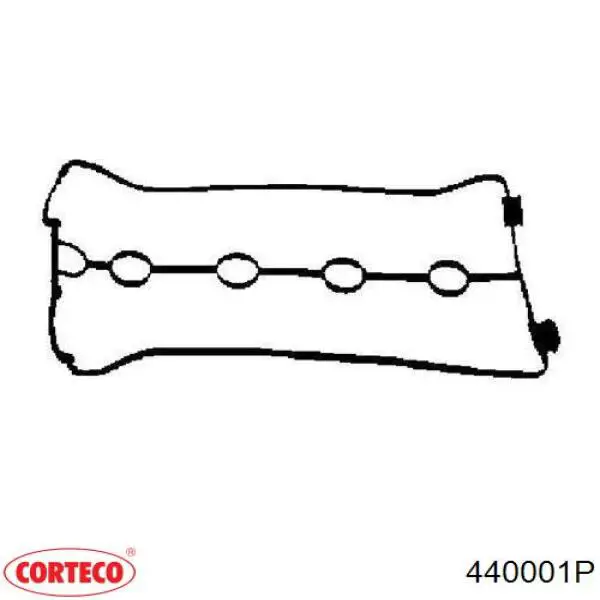 440001P Corteco прокладка клапанной крышки