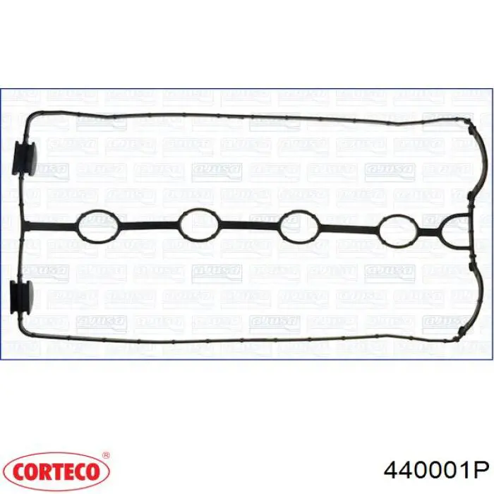 Junta de la tapa de válvulas del motor 440001P Corteco