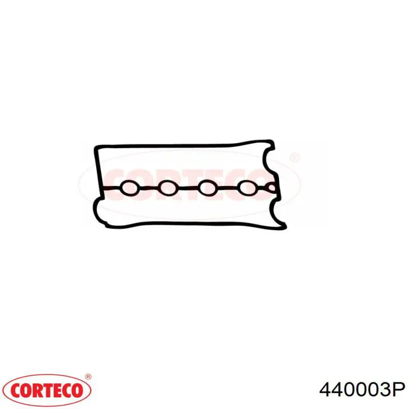 Прокладка клапанной крышки двигателя CORTECO 440003P