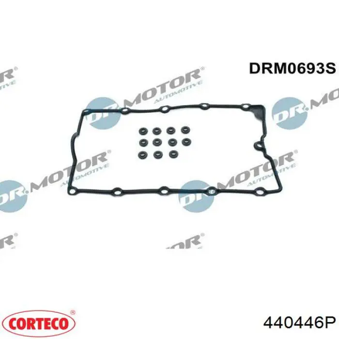 Прокладка клапанной крышки 440446P Corteco