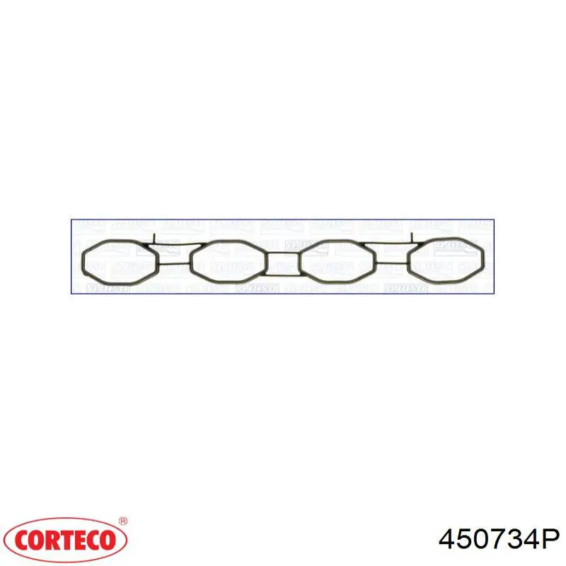 Прокладка впускного коллектора 450734P Corteco