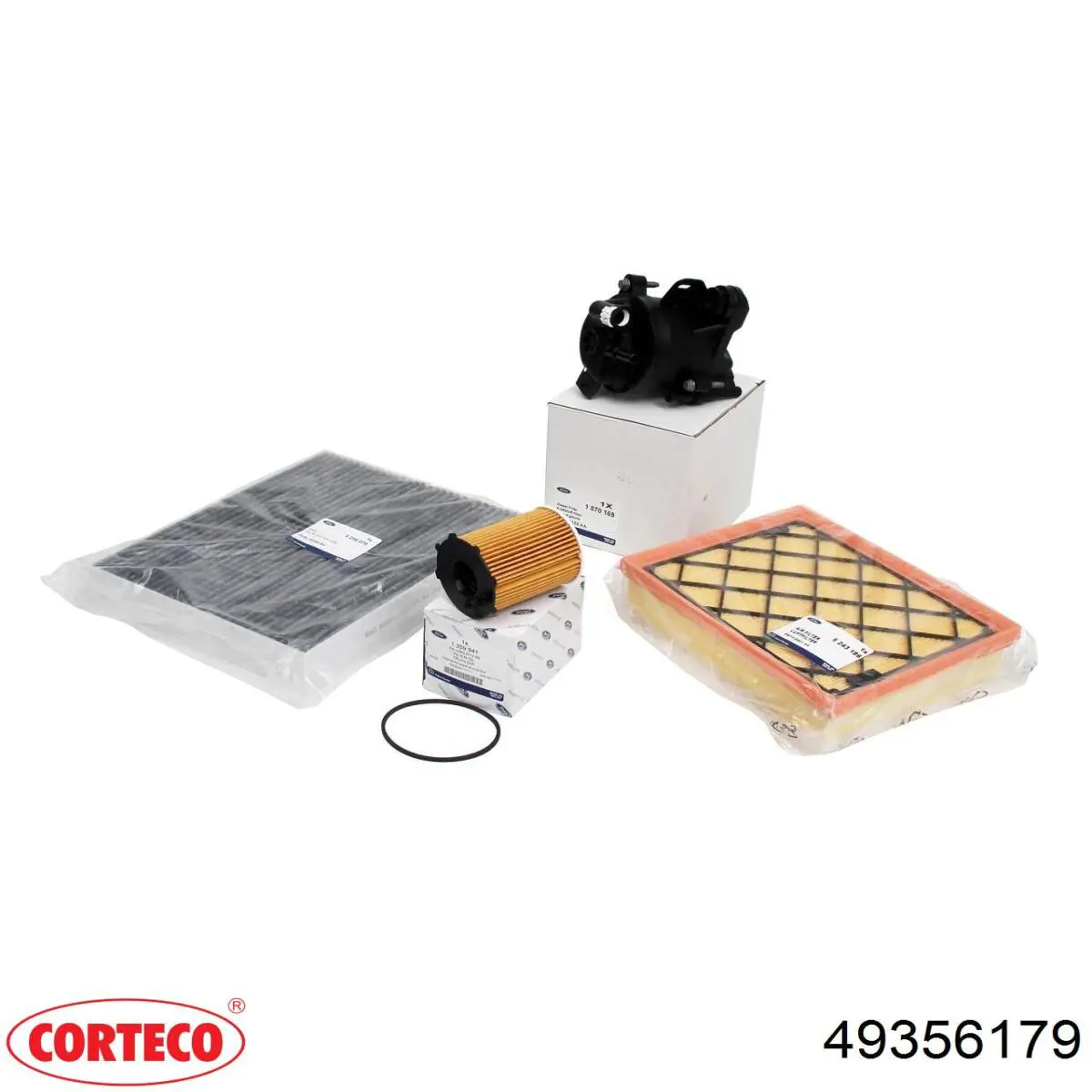 Купить 49356179 Corteco Фильтр салона угольный