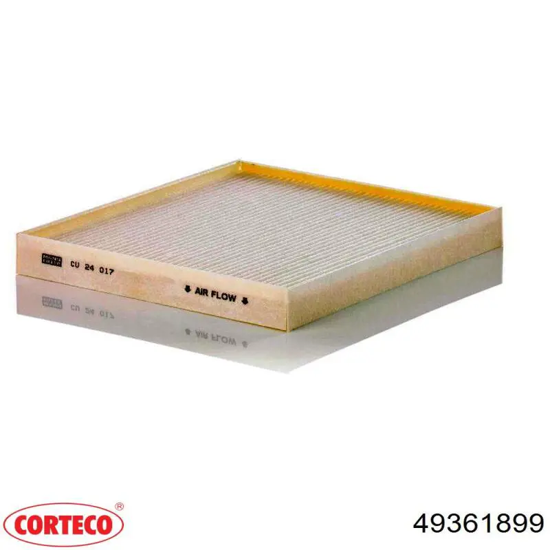 Фильтр воздушный отопителя Corteco 49361899 цена, от 24.05 USD