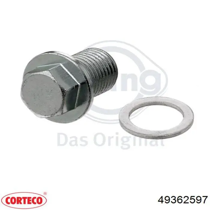Пробка поддона двигателя Corteco 49362597 цена, от 2.00 USD