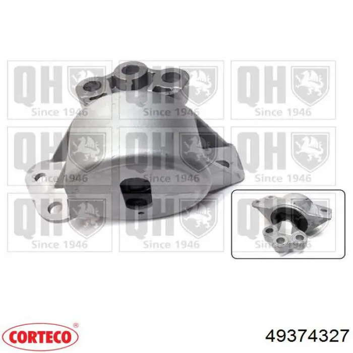Подушка двигателя Corteco 49374327 цена, от 60.60 USD