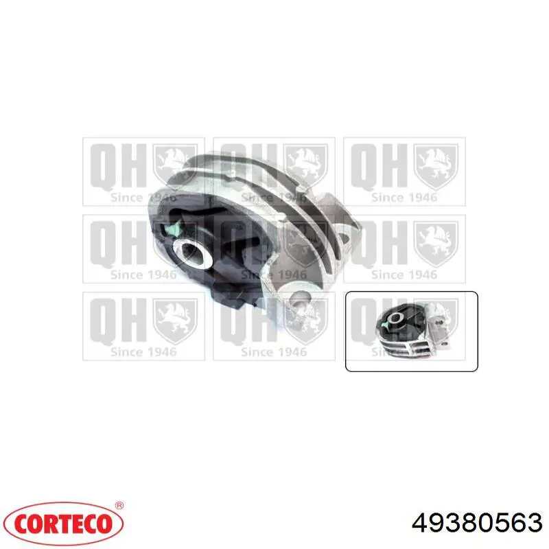 Задняя опора двигателя Corteco 49380563 цена, от 37.02 USD